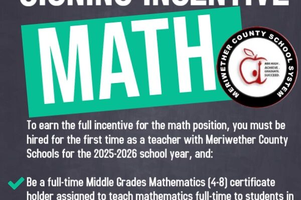 FY26 Math Signing Incentive