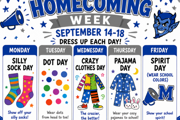 Homecoming Week Dress Up